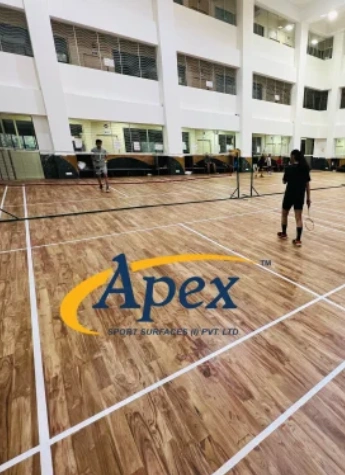 Teak Wood Sports Flooring In Goa
